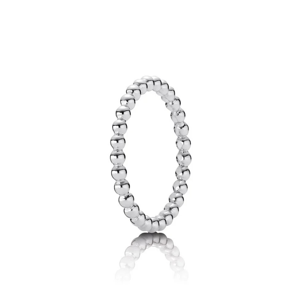 Pandora Silver Beaded Eternity Ring